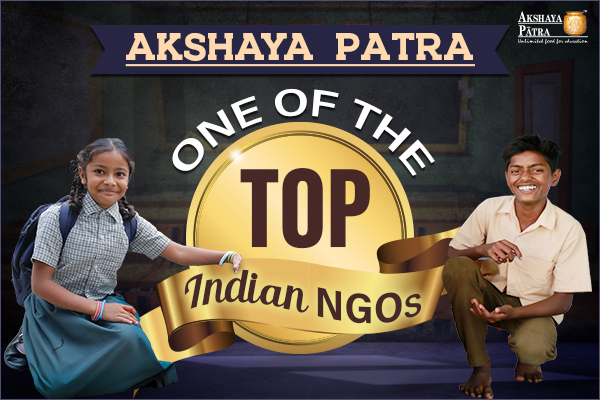 Best children charity in India - Akshaya Patra