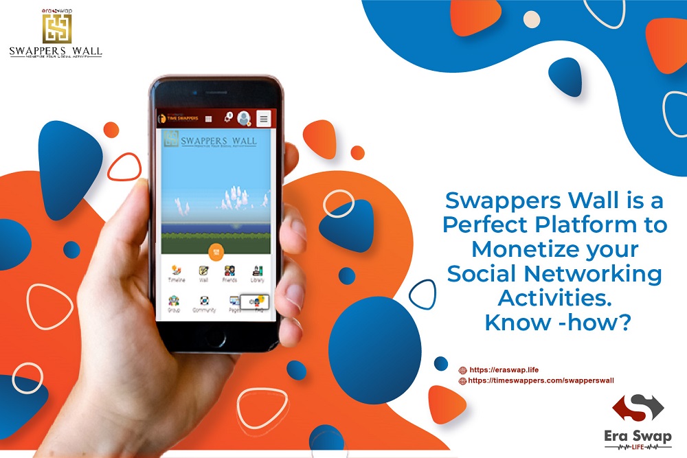 Swappers Wall is a Blockchain-baced Social communication.