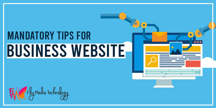 Mandatory tips for business website