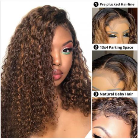 highlight wig hair
