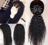 How to wash a curly lace front human hair wig?