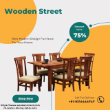 6 Seater Wooden Dining Table Sets