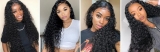The tips of curly and body wave 4×4 lace closure wigs