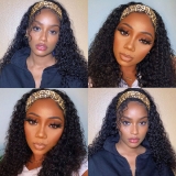 Compared with other types of wigs, human hair half wig with headband advantages