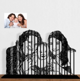 Perspective Art | Metal Abstracted Perspective Sculpture – prettyniceart