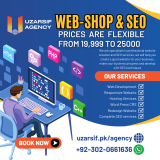 Out in the Digital Crowd with Uzarsif.pk Agency: Web Shop and SEO Services