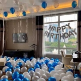 Birthday decoration at Home with Balloons