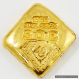 “Unlocking the Elegance of Wealth: The 50g Gold Bar Advantage”